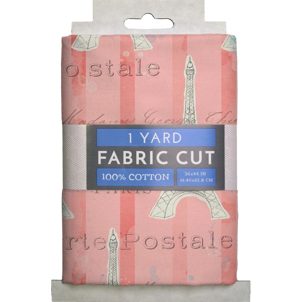 David Textiles 100 % Cotton Sewing Fabric, 44" x 36" (Choose Pattern)